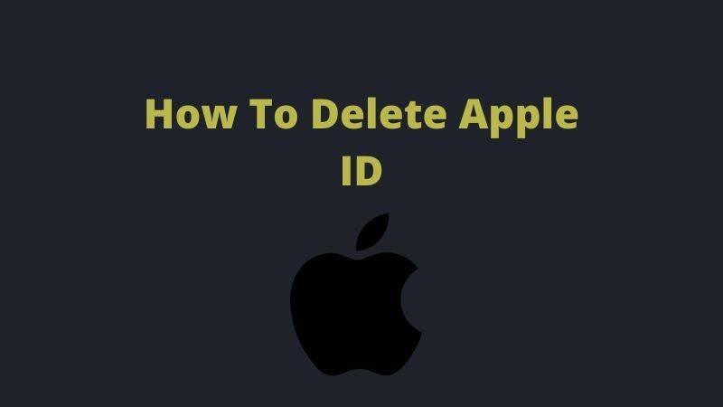 How To Delete Apple ID