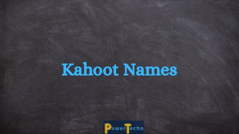 kahoot names